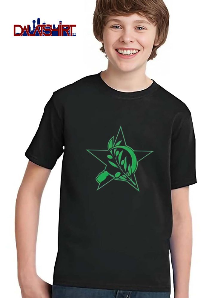 Star olive branch sickle shirt