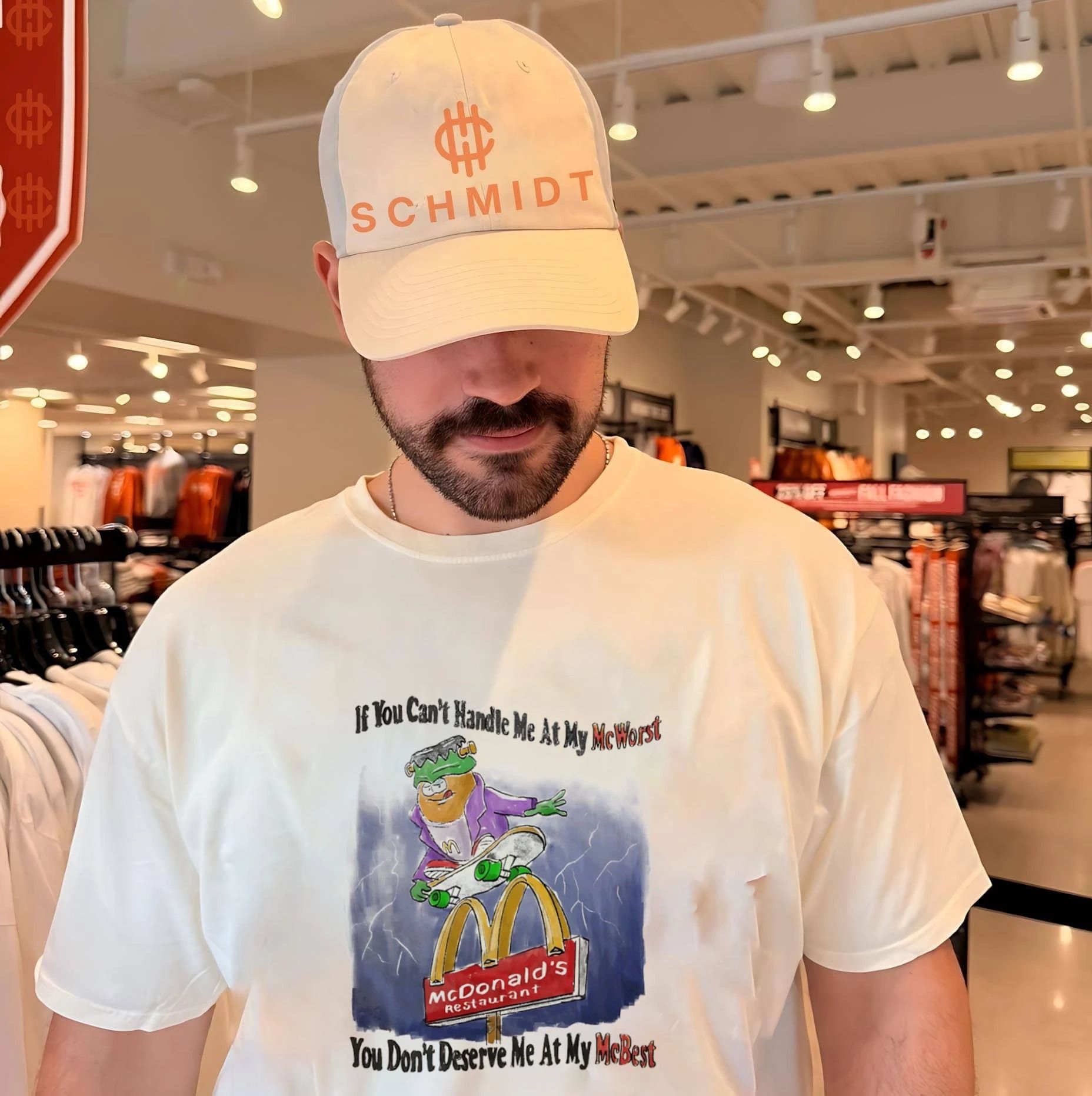 Frankenstein McDonald’s Potato Skater If You Can’t Handle Me at My McWorst shirt