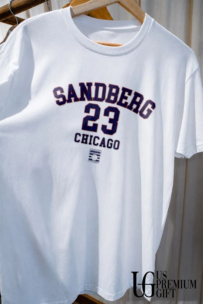 October’s Finest Ryne Sandberg 23 Chicago Cubs baseball shirt