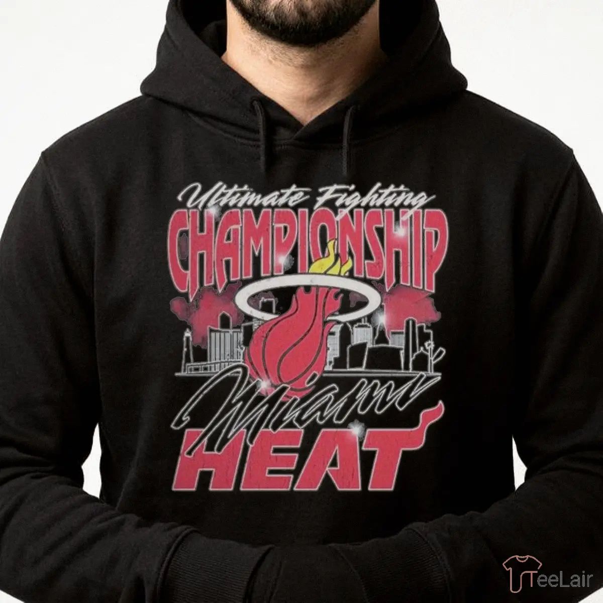 UFC X Miami Heat Exclusive Event Merch UFC 327 At Kaseya Center Shirt