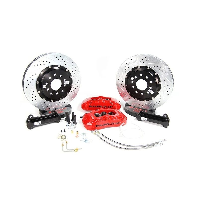 Baer Brakes 13″ Pro+ Front Brake Kit, Monster Green, SDZ