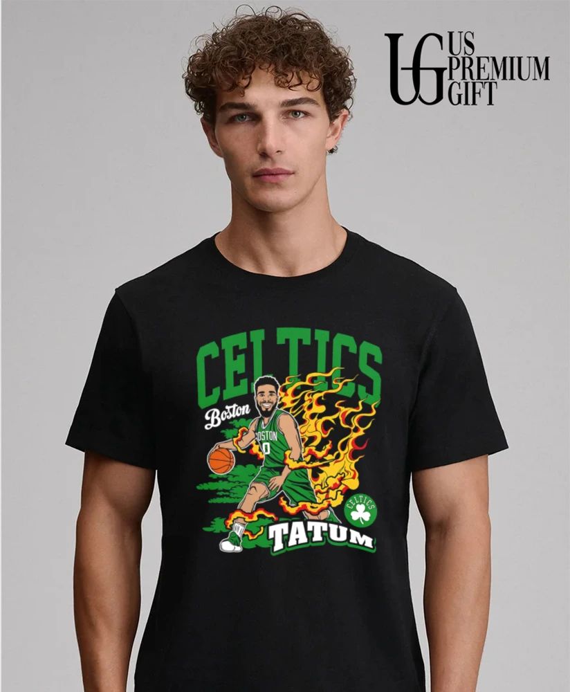 Jayson Tatum Boston Celtics NBA Fired Up shirt