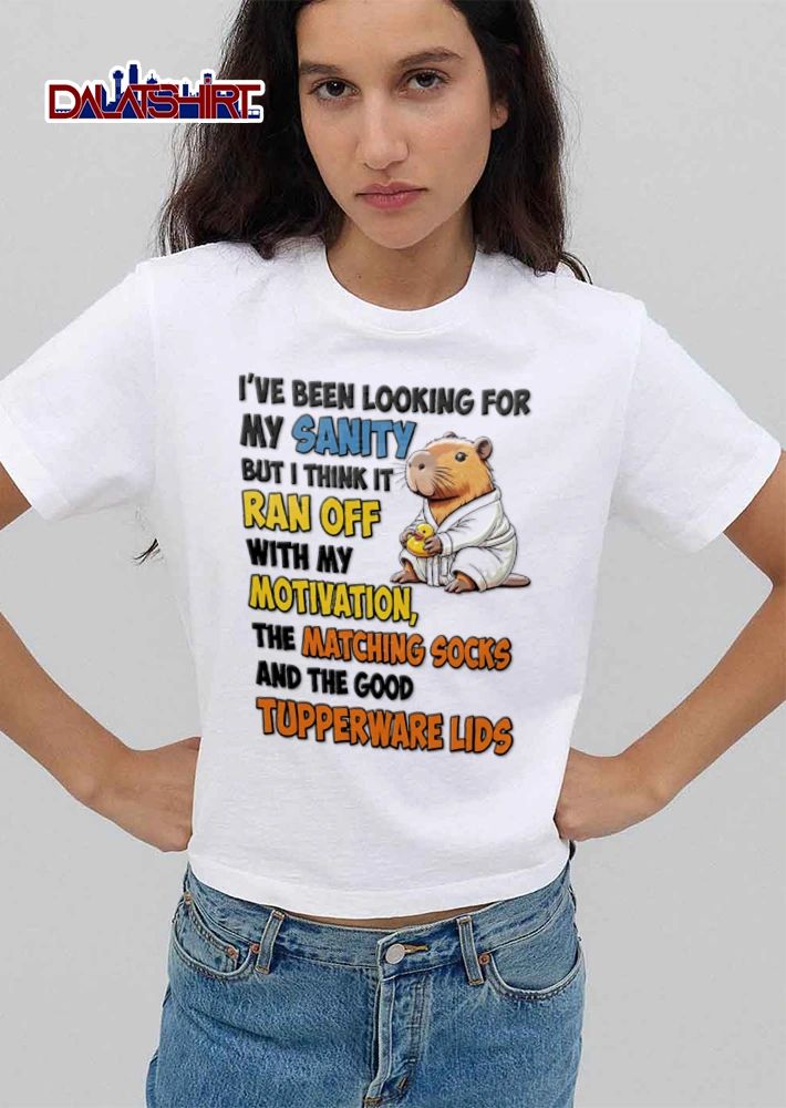 I Have Been Looking For My Sanity But I Think It Ran Off With My shirt