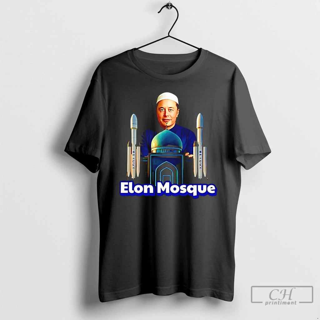 Classic Elon Mosque Elon Musk Meme T Shirts Hoodie Longsleeve