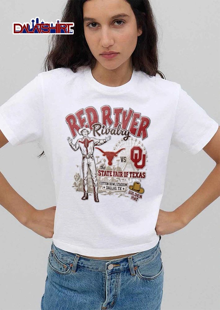 University Of Oklahoma University Of Texas Bowe Bentley Matthew Golden Red River Rivalry shirt