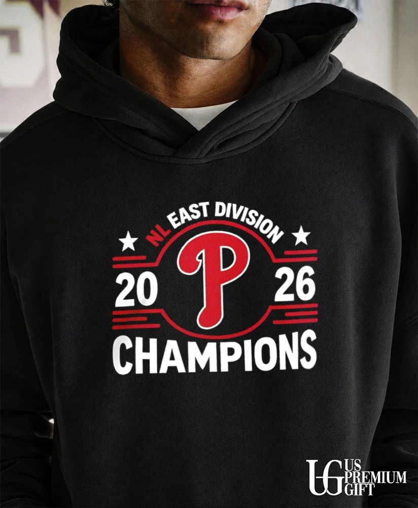 Philadelphia Phillies NL East Division Champions 2026 shirt