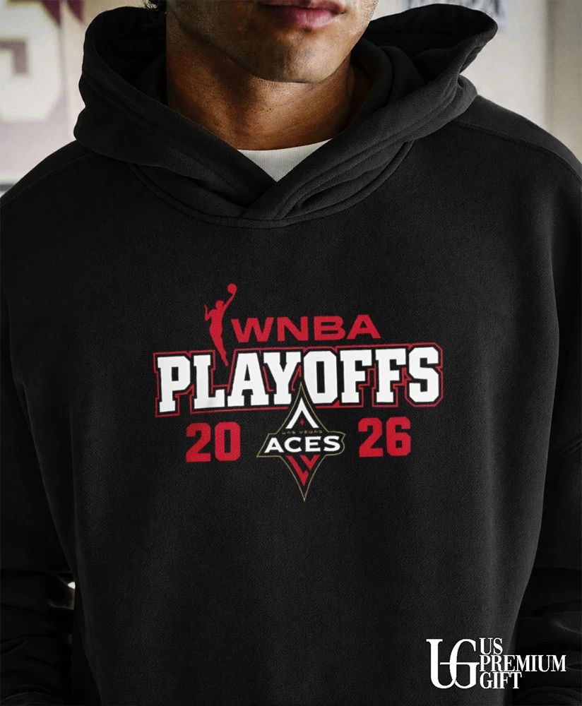 Playoffs Las Vegas Aces WNBA 2026 logo shirt