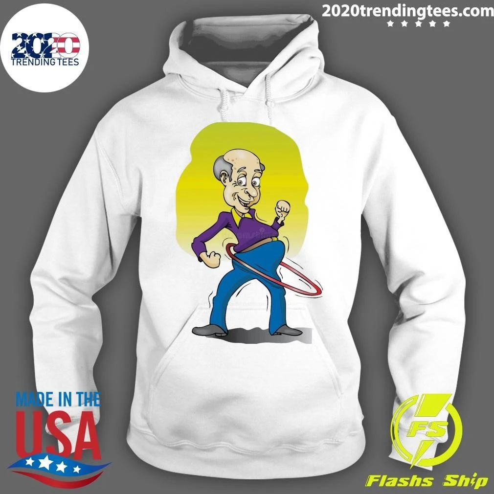 Elderly Man Showing That He Still Has It Hoopster Shirt