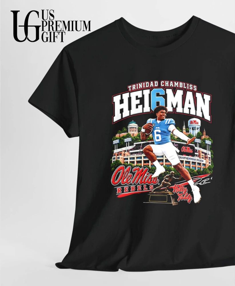Trinidad Chambliss Hei6man Ole Miss Hotty Toddy 2026 shirt