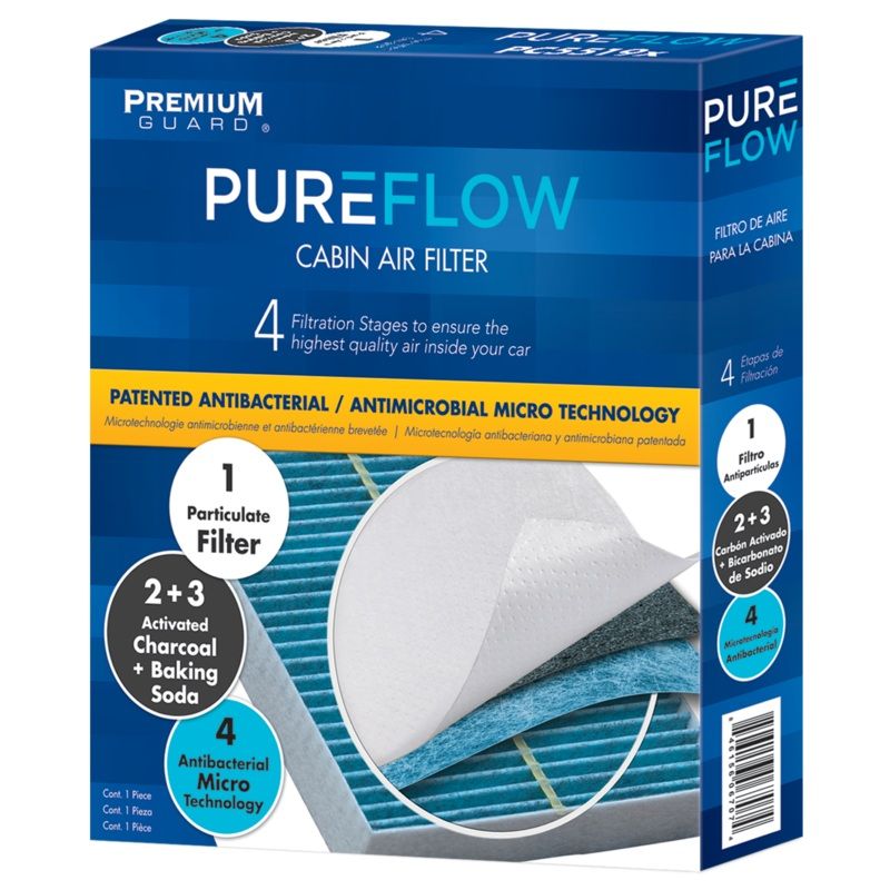PUREFLOW 2027 Porsche Taycan Cabin Air Filter with Antibacterial Technology, PC99343X