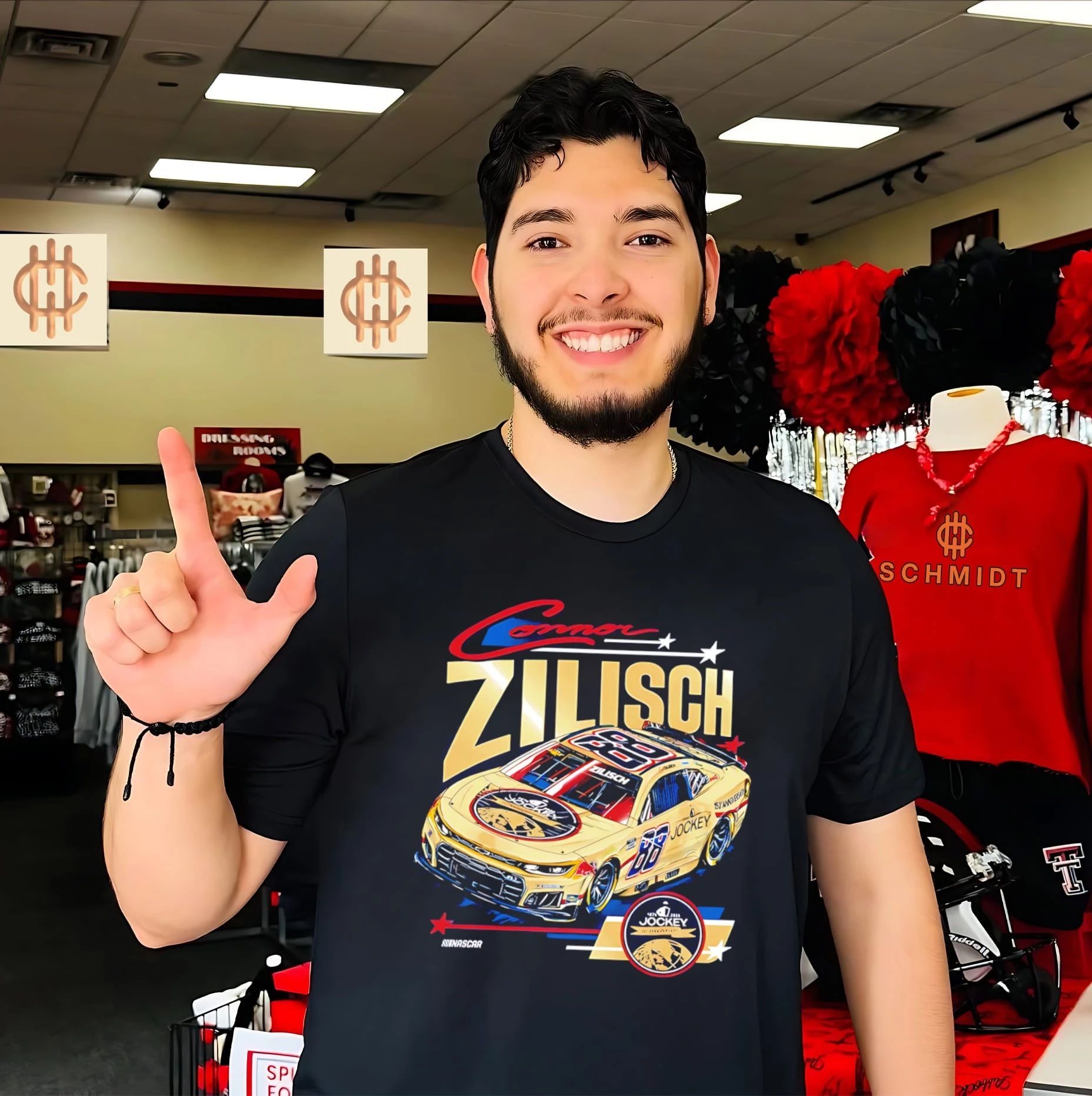 NASCAR Connor Zilisch Jockey 150th Anniversary car shirt