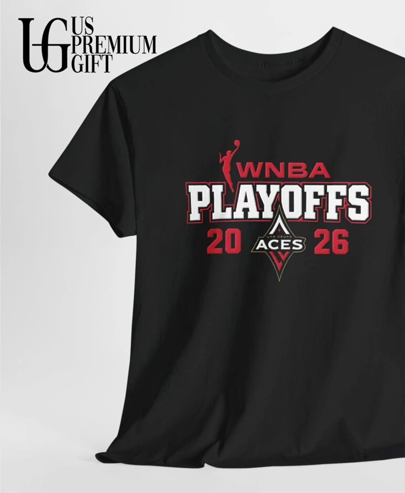Playoffs Las Vegas Aces WNBA 2026 logo shirt
