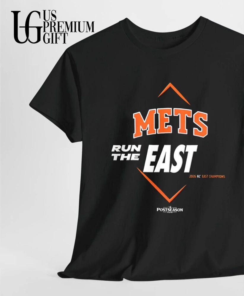 Run The West New York Mets 2026 NL East Division Champions shirt