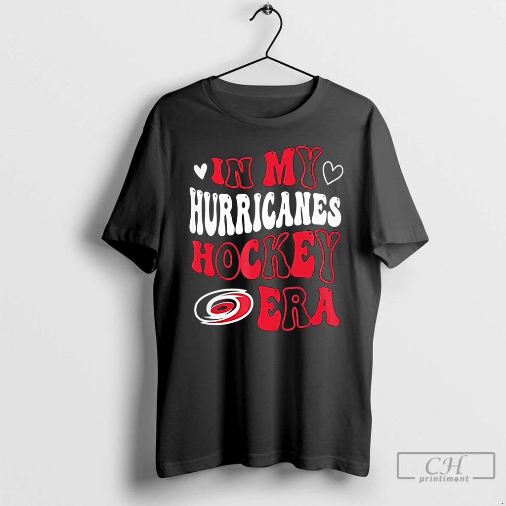 Classic In My Carolina Hurricanes Era Heart T Shirts Hoodie Longsleeve