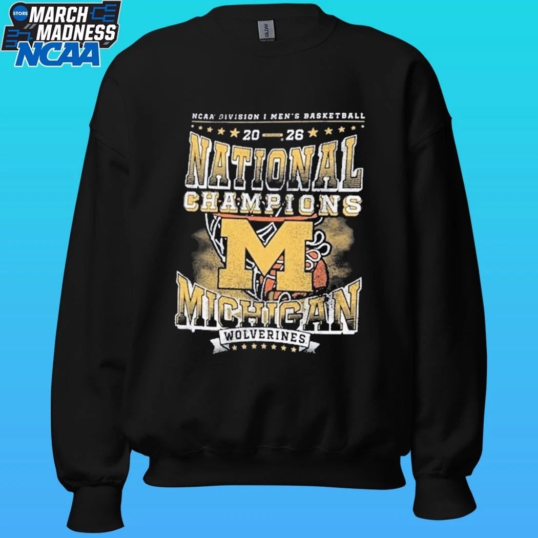 Michigan Wolverines Women’s 2026 Men’s Basketball National Champions Plus Shirt