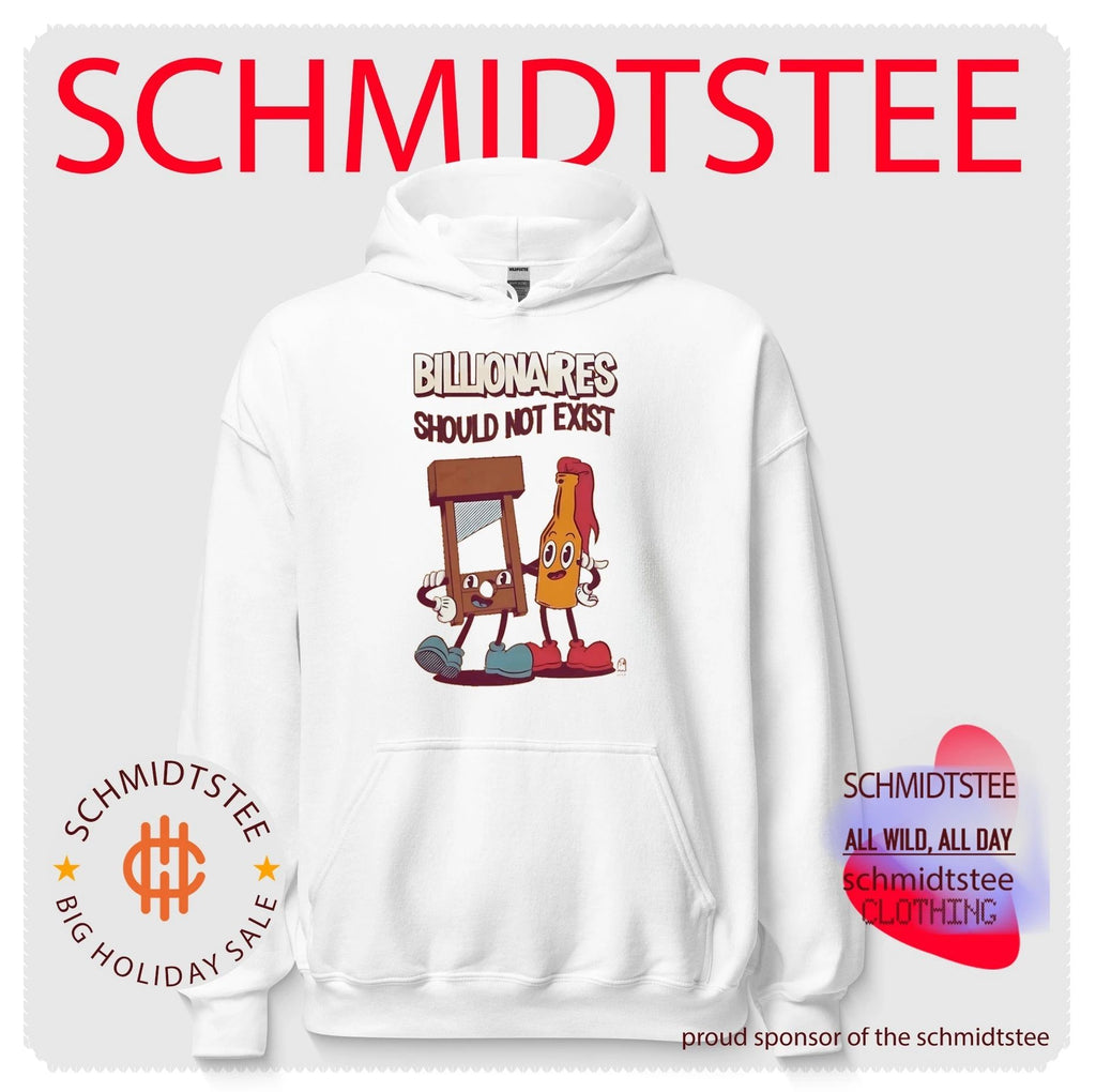 Billionaires Should Not Exist with Guillotine and Molotov Cocktail shirt