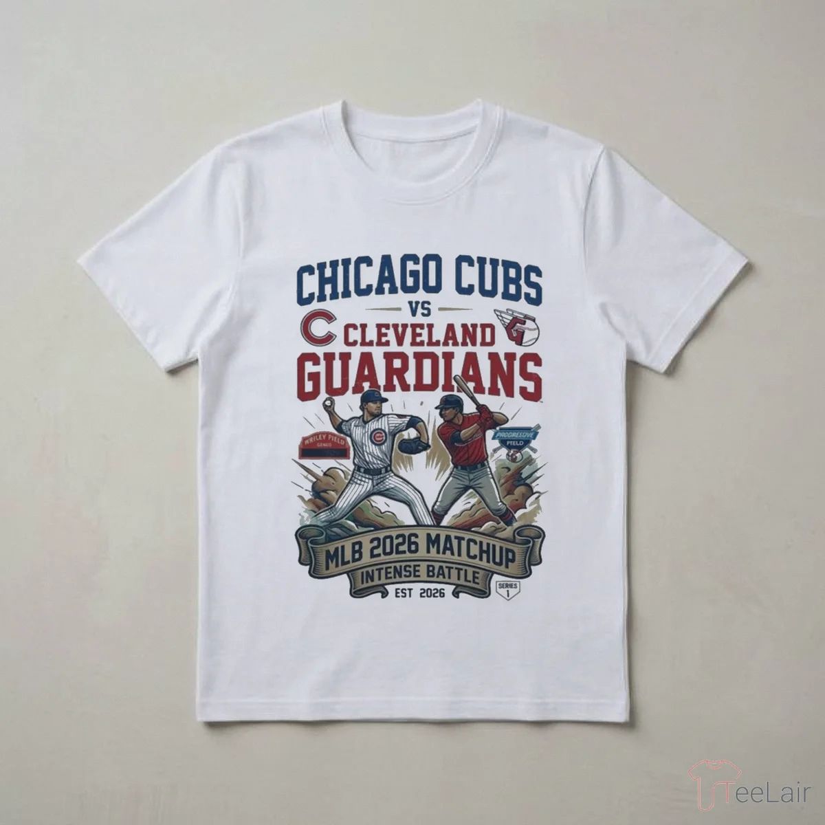 Chicago Cubs Vs Cleveland Guardians At Mlb 2026 Sport Shirt