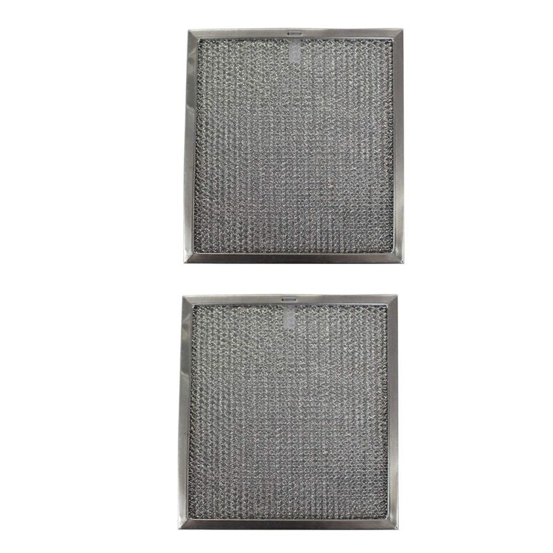Nutone G-8628 Compatible Replacement Aluminum Filters by Filter Everything – 13-1/4 x 15-1/2 x 1/2 (2-Pack)