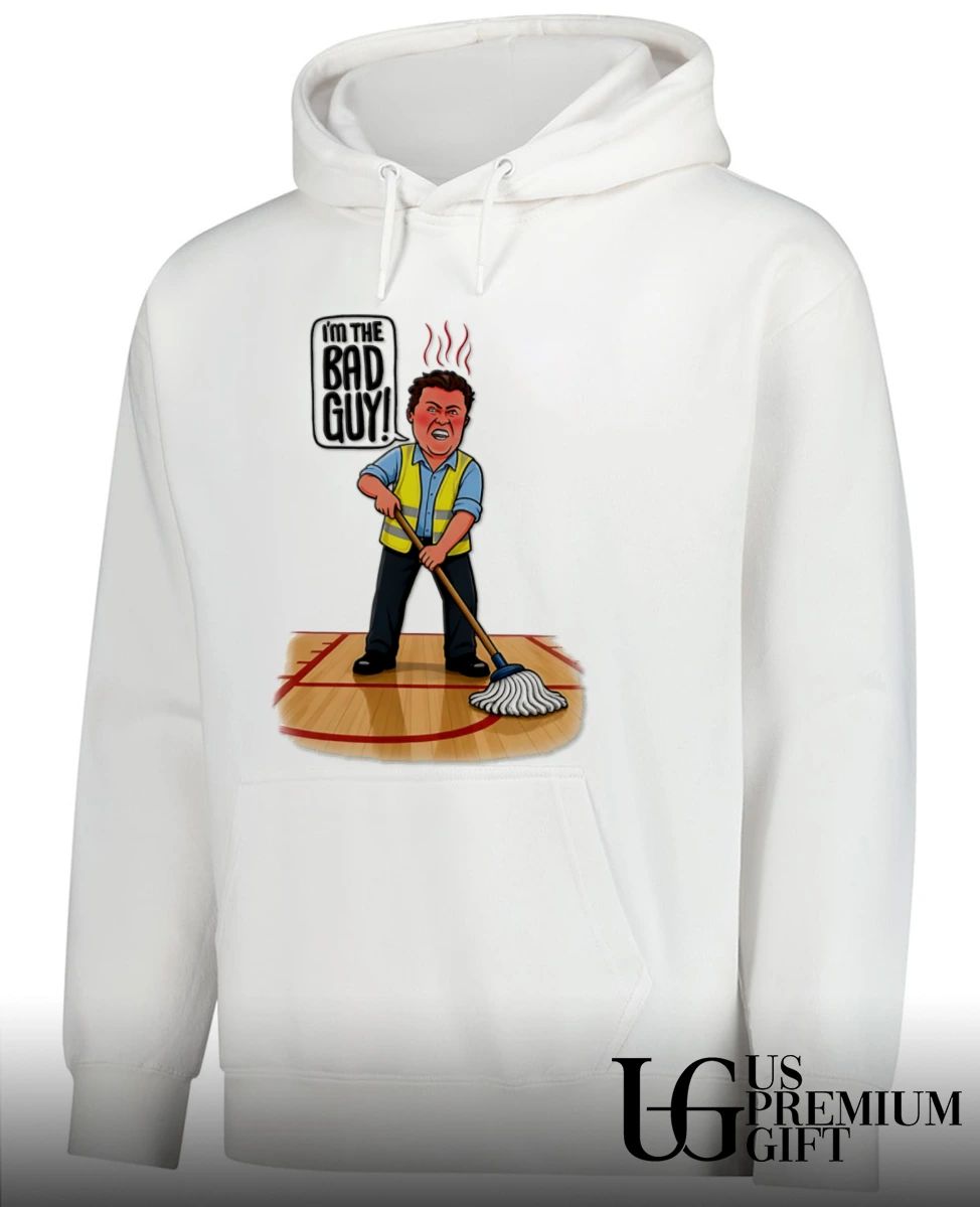 Rico Bosco man mopping I’m The Bad Guy shirt