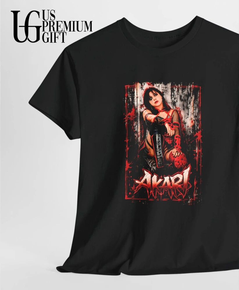 Akari Professional Wrestling Distressed T-shirt