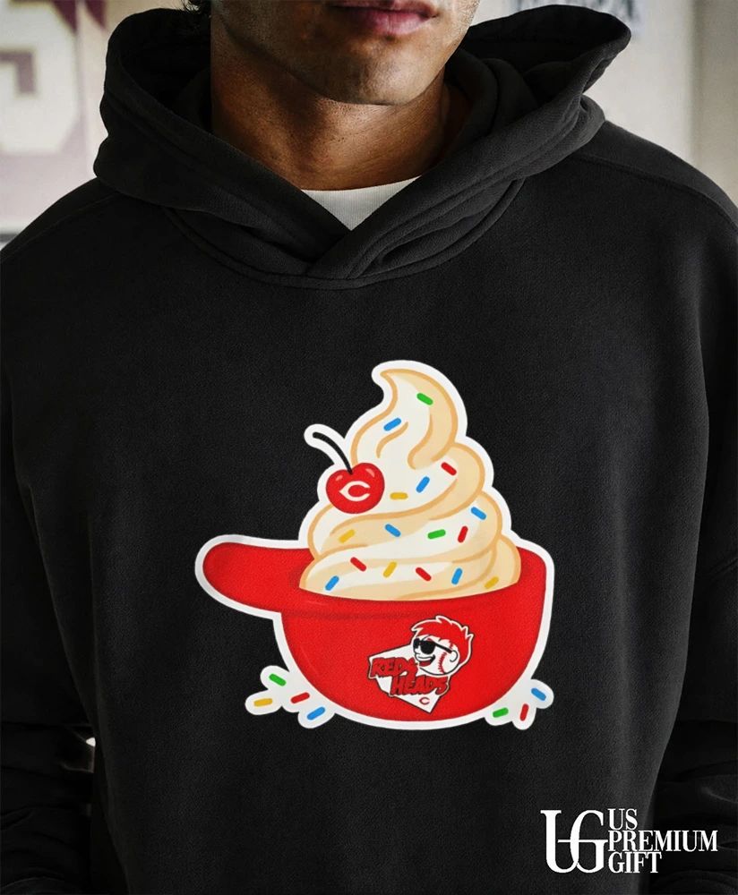 Reds Heads Extra Innings Cincinnati Reds Icecream shirt