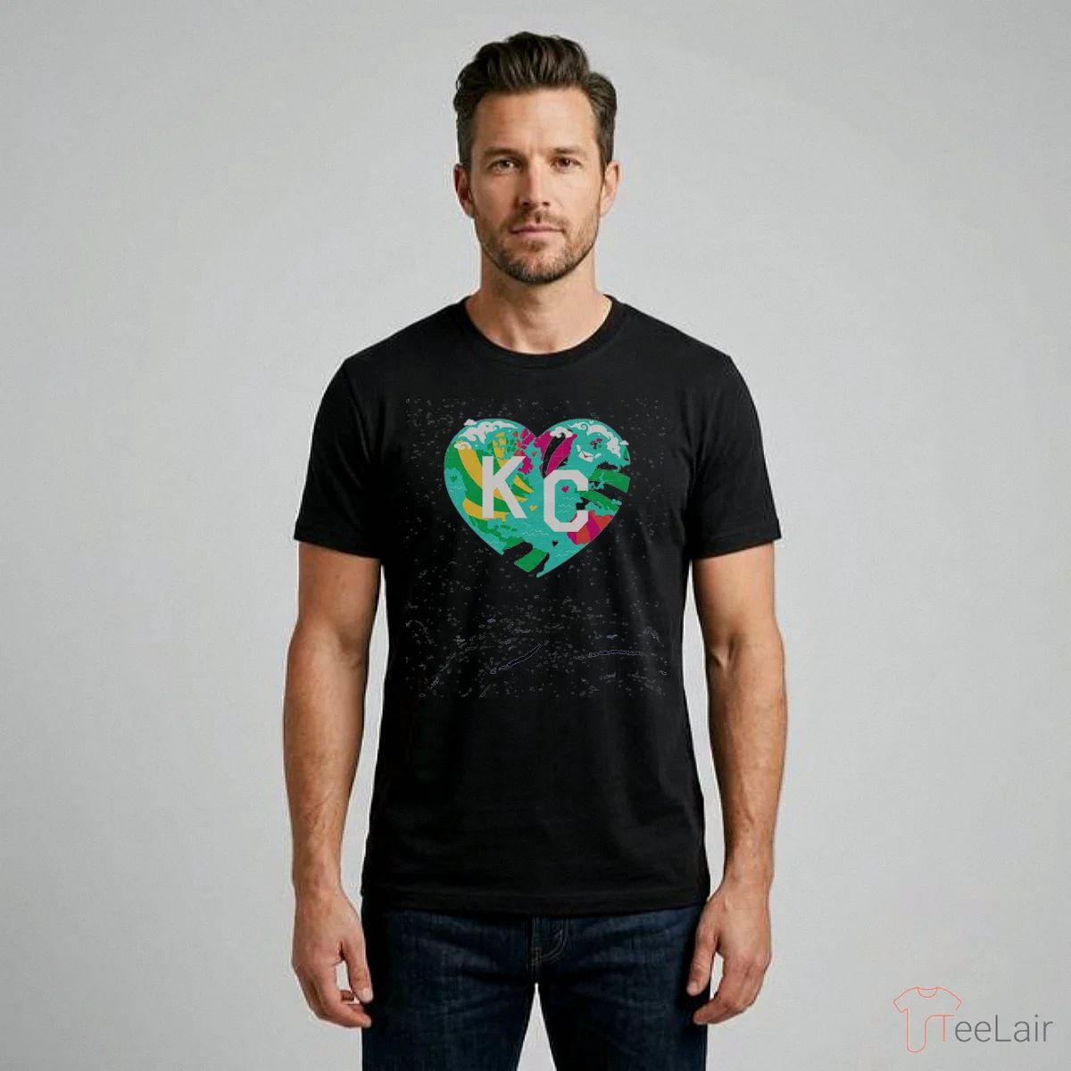 2026 KC Parade Of Hearts Navy T-Shirt