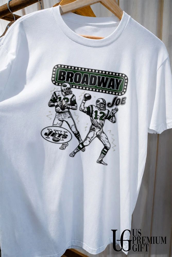 Joe Namath New York Jets Homage Retired Greats shirt