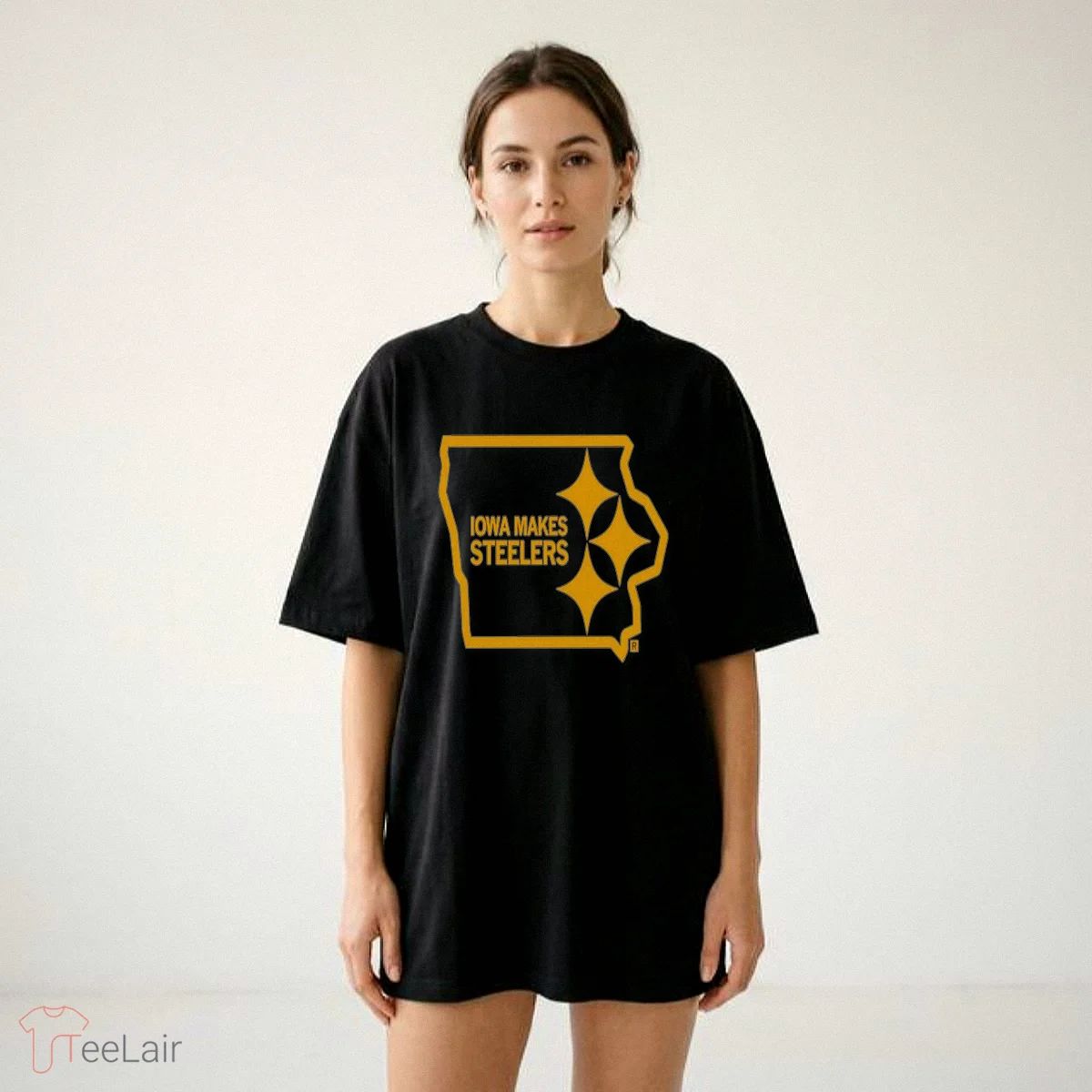 Iowa Makes Steelers Shirt
