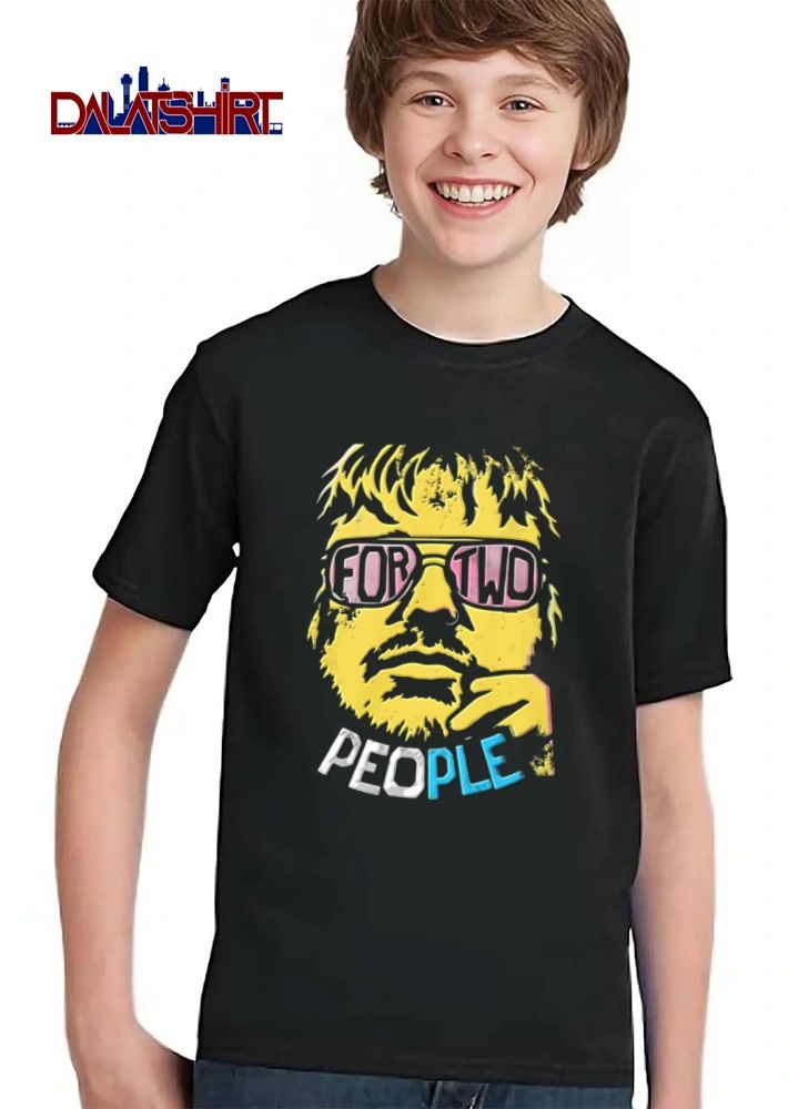 For Two People man wearing sunglasses chin resting shirt