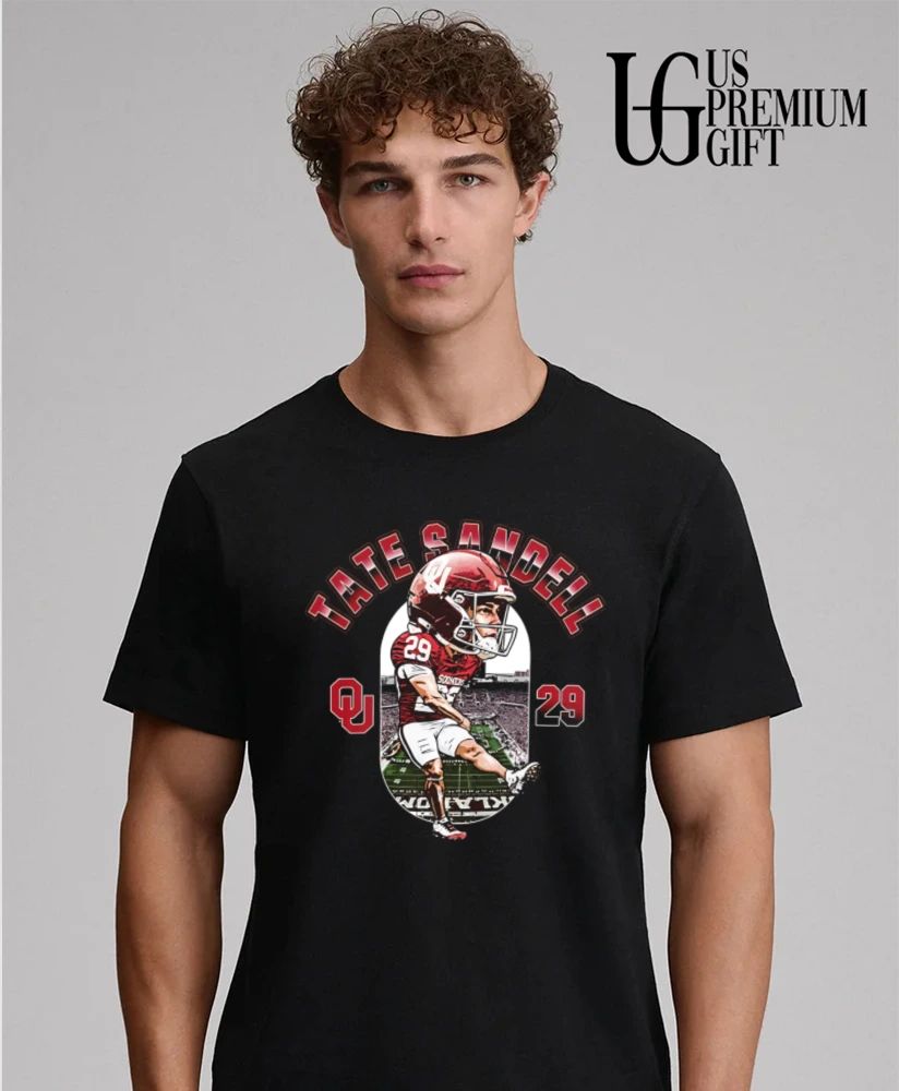 Tate Sandell Oklahoma Sooners Football 29 shirt