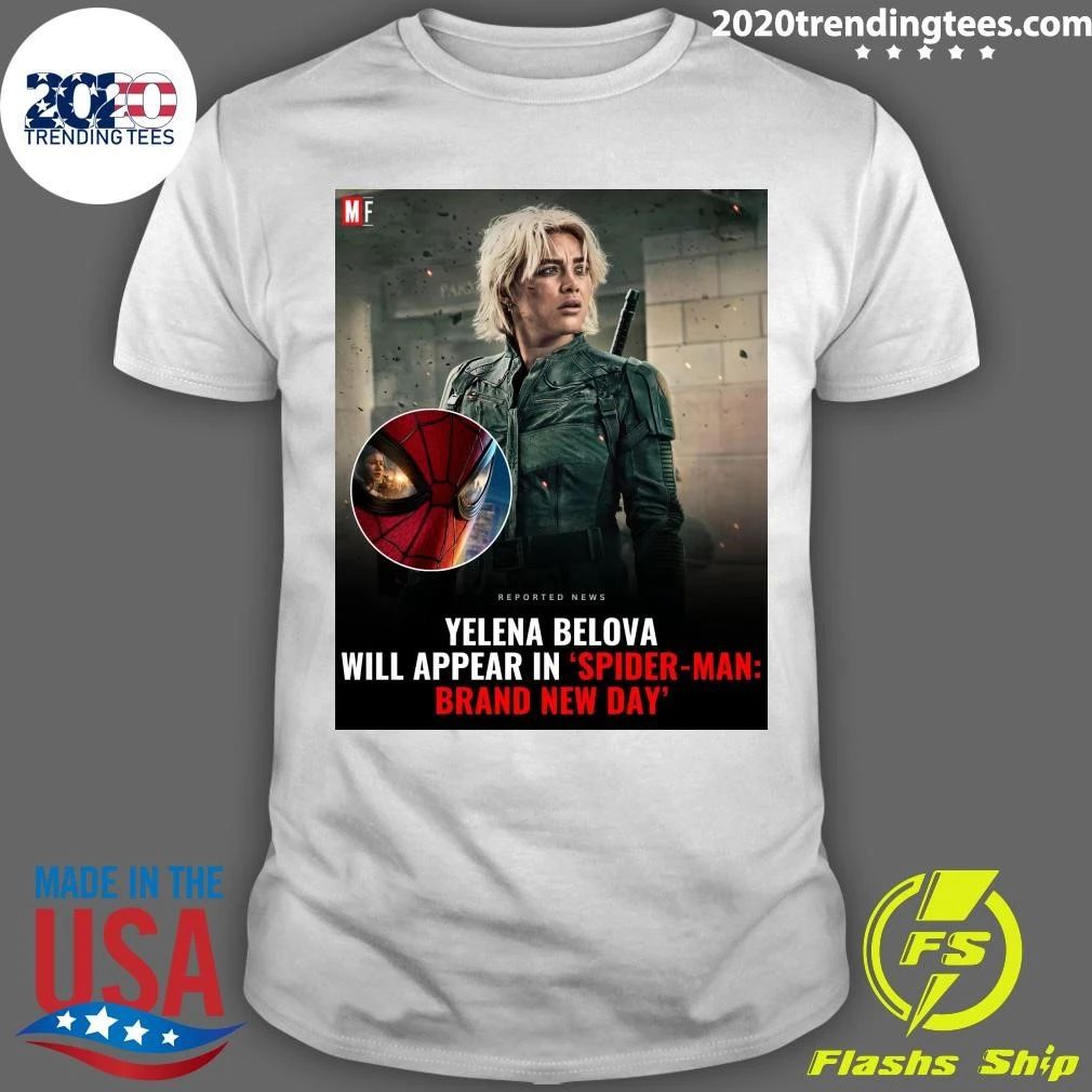 Yelena Belova Will Appear In Spider-Man-Brand New Day Shirt