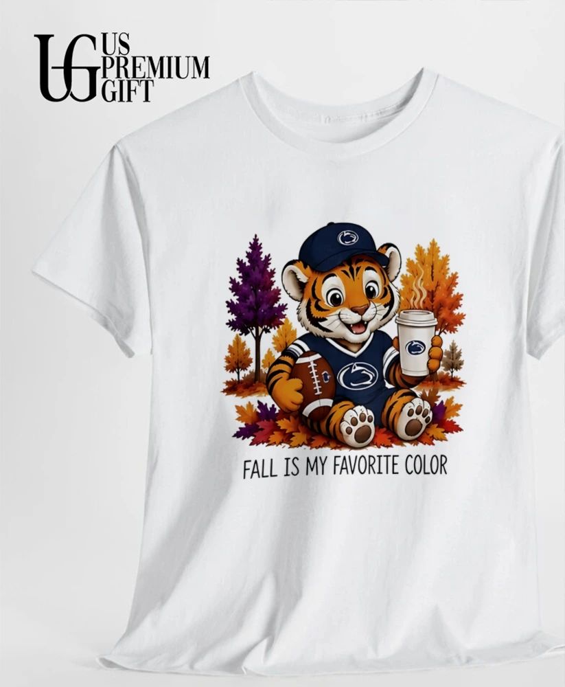 Penn State Nittany Lions Tiger Fall Is My Favorite Color 2026 shirt