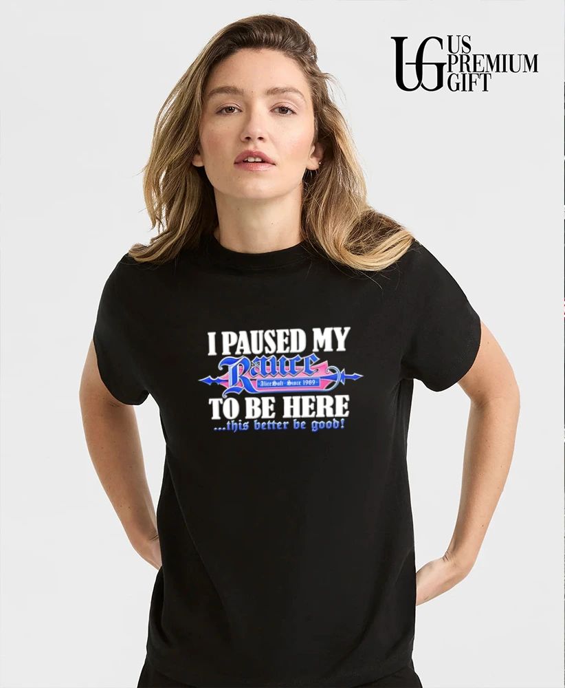 I paused my Rance AliceSoft since 1989 to be here this better be good shirt