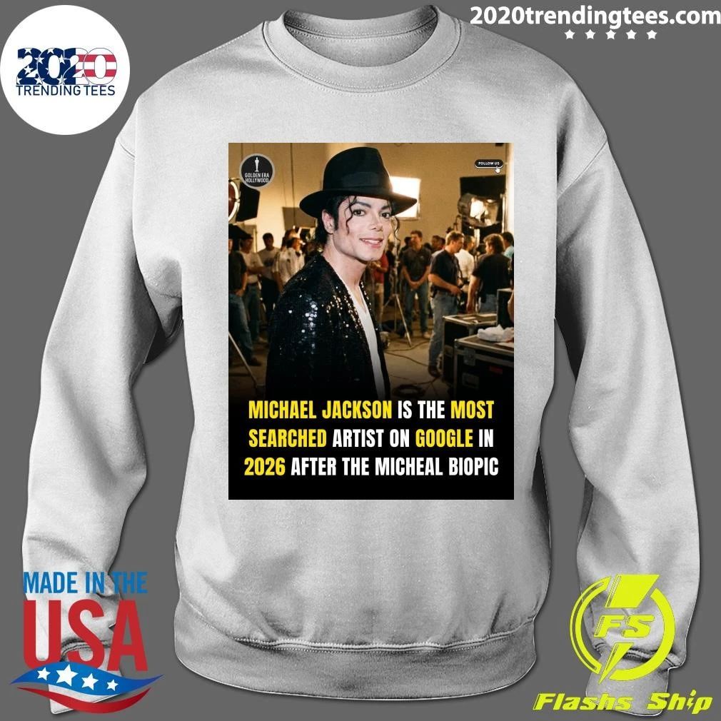 Michael Jackson Is The Most Searched Artist On Google In 2026 After The Micheal Biopic Shirt