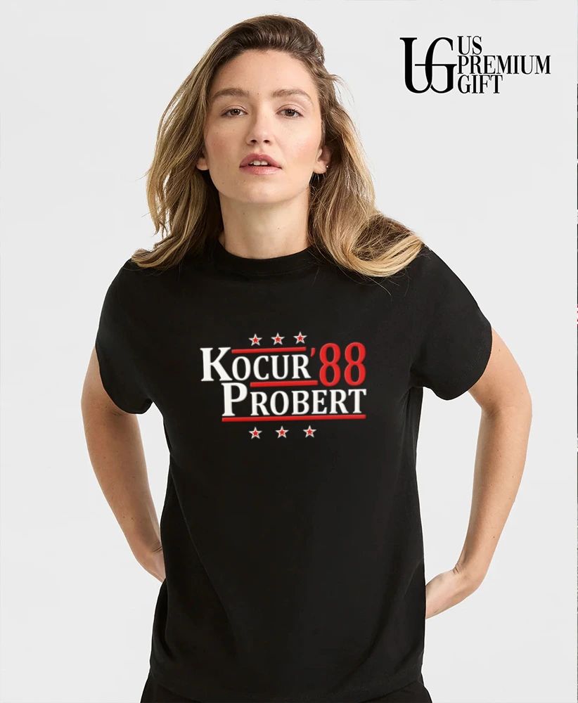 Detroit Red Wings Hockey Players Joey Kocur Bob Probert Kocurs 88 Probert shirt