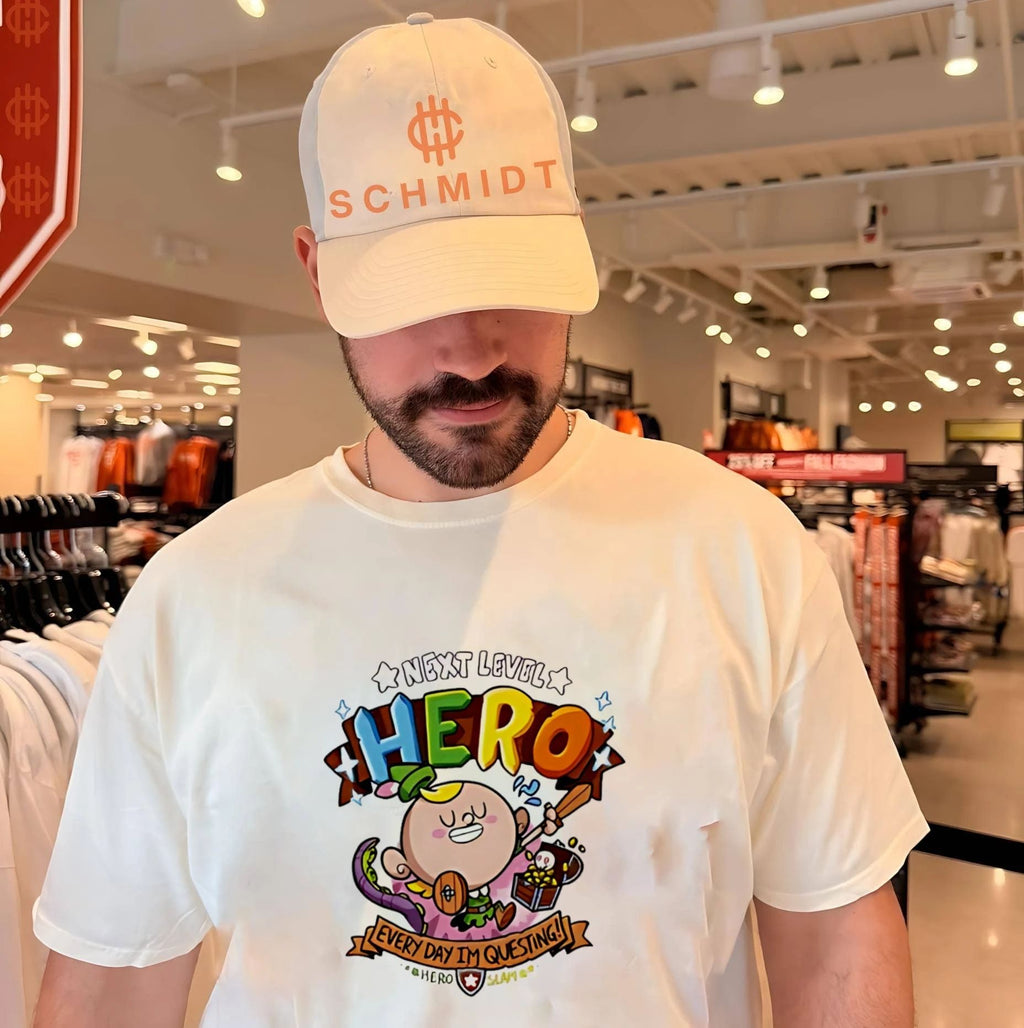 Hero Slam Next Level graphic shirt