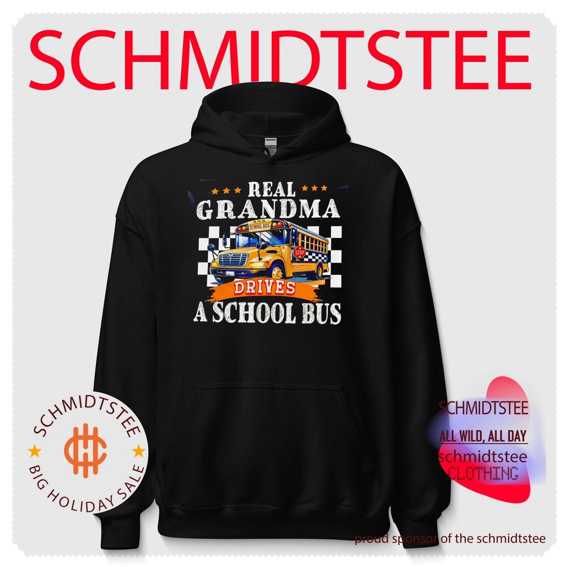 Real grandma drives a school bus vintage shirt