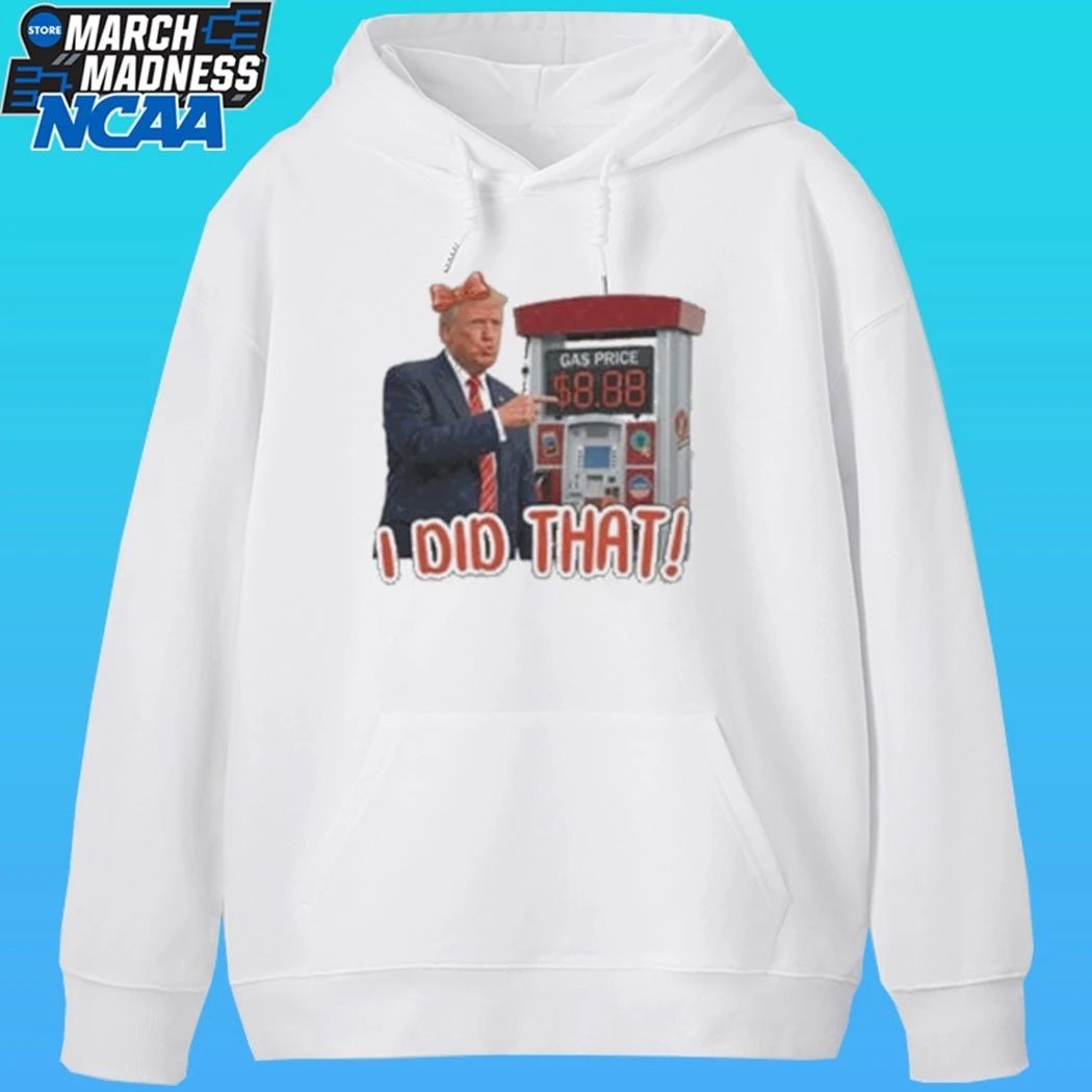Trump I Did That Gas Pump Coquette Bow Shirt
