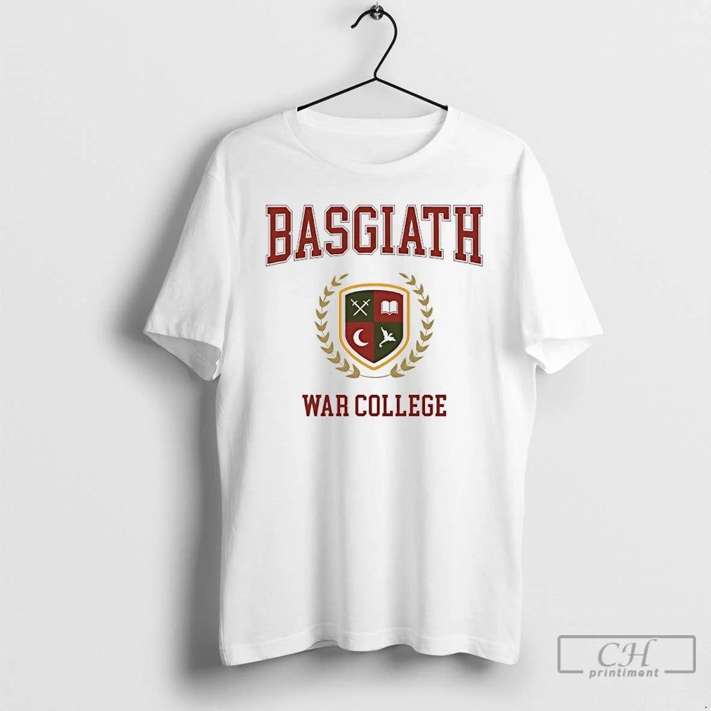 Classic Basgiath War College T Shirts Hoodie Longsleeve