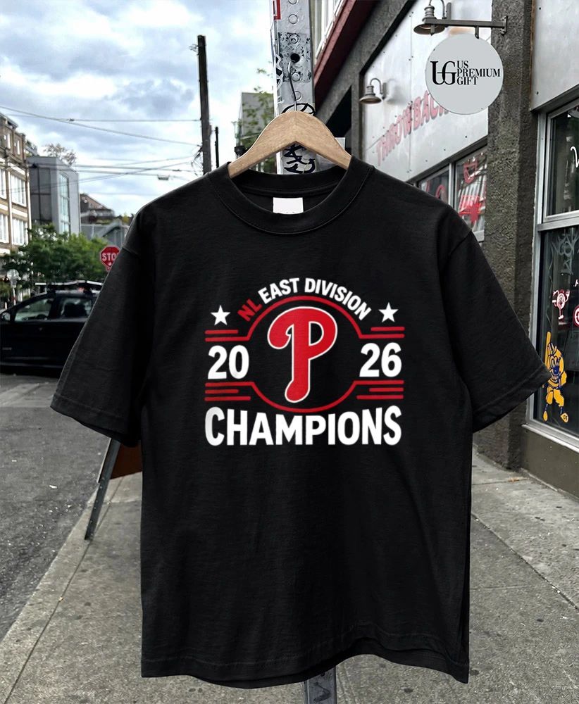 Philadelphia Phillies NL East Division Champions 2026 shirt