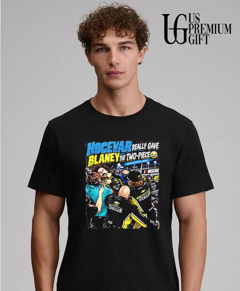 Hocevar Really Gave Blaney The Two-Piece shirt