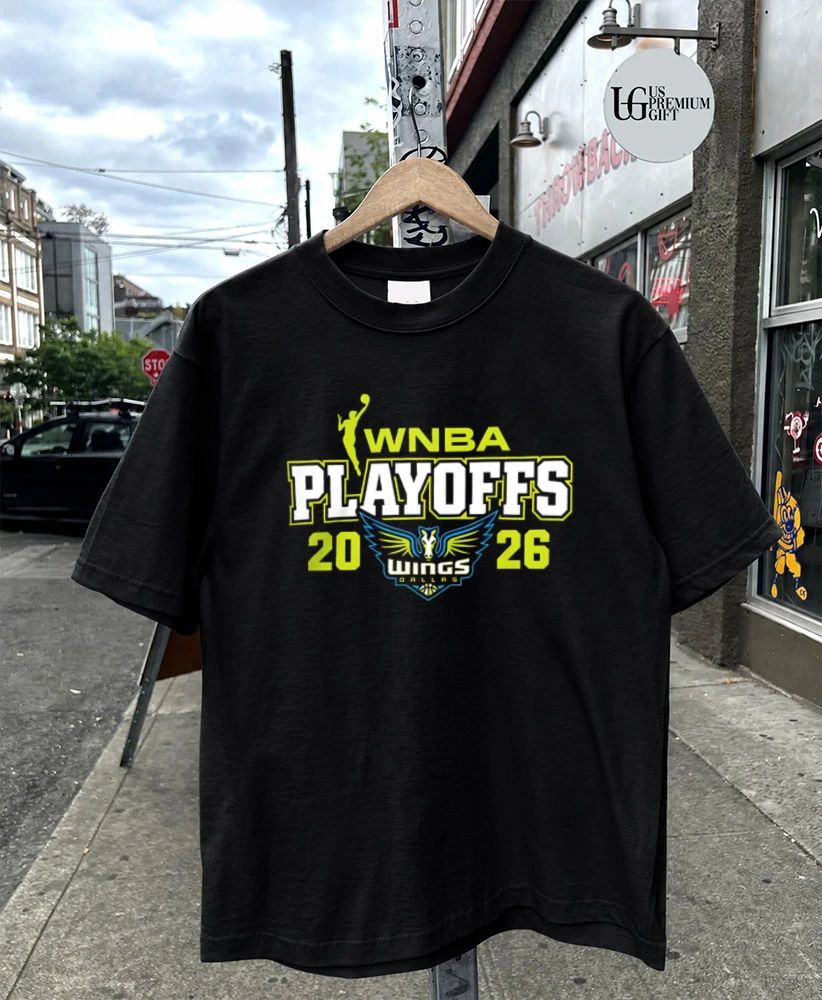 Playoffs Dallas Wings WNBA 2026 logo shirt