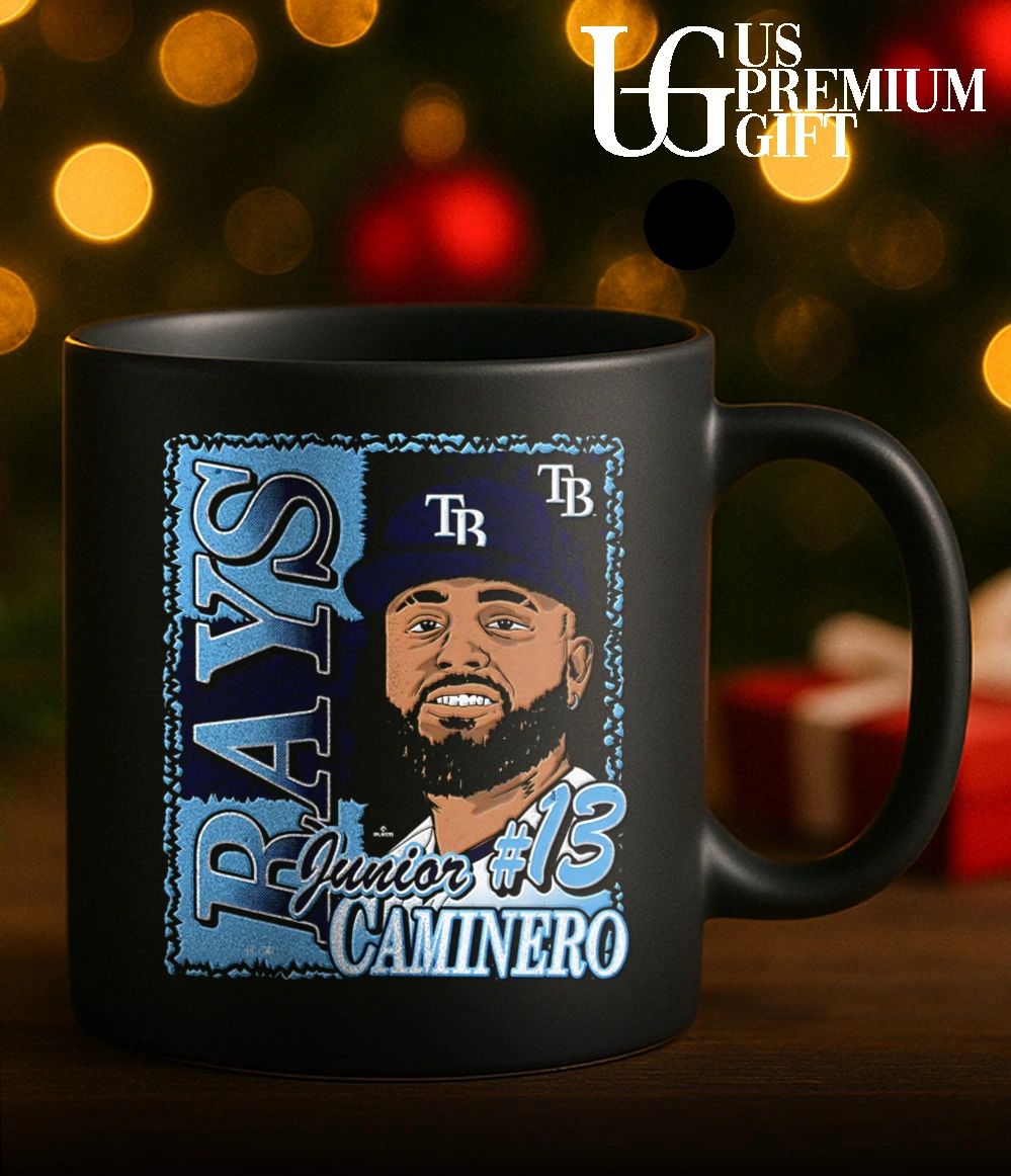 Junior Caminero Player Tampa Bay Rays baseball portrait shirt