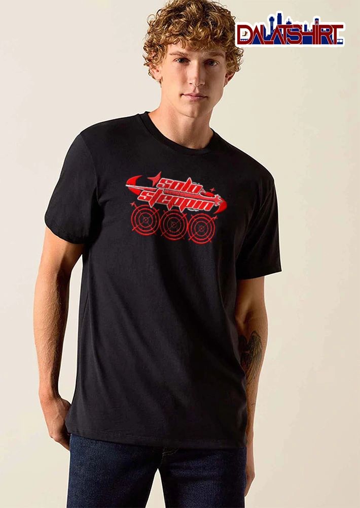 Solo steppin target red shirt