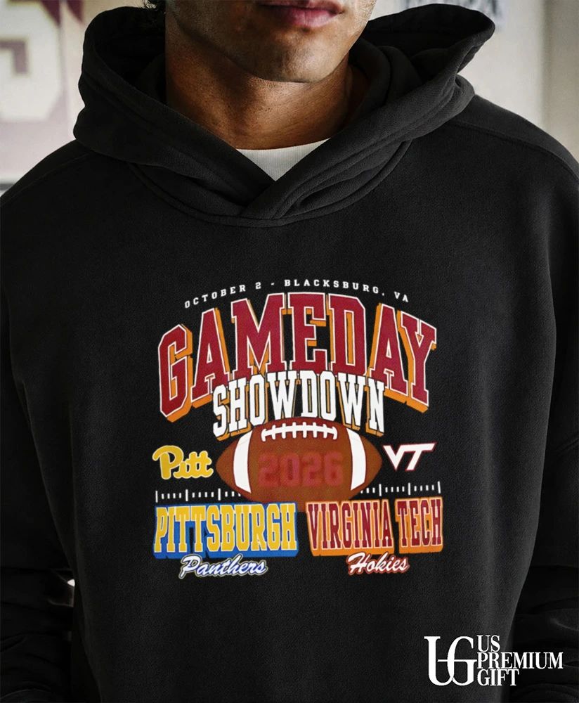 Virginia Tech Hokies vs Pitt Panthers NCAA Football Gameday Showdown 2026 shirt