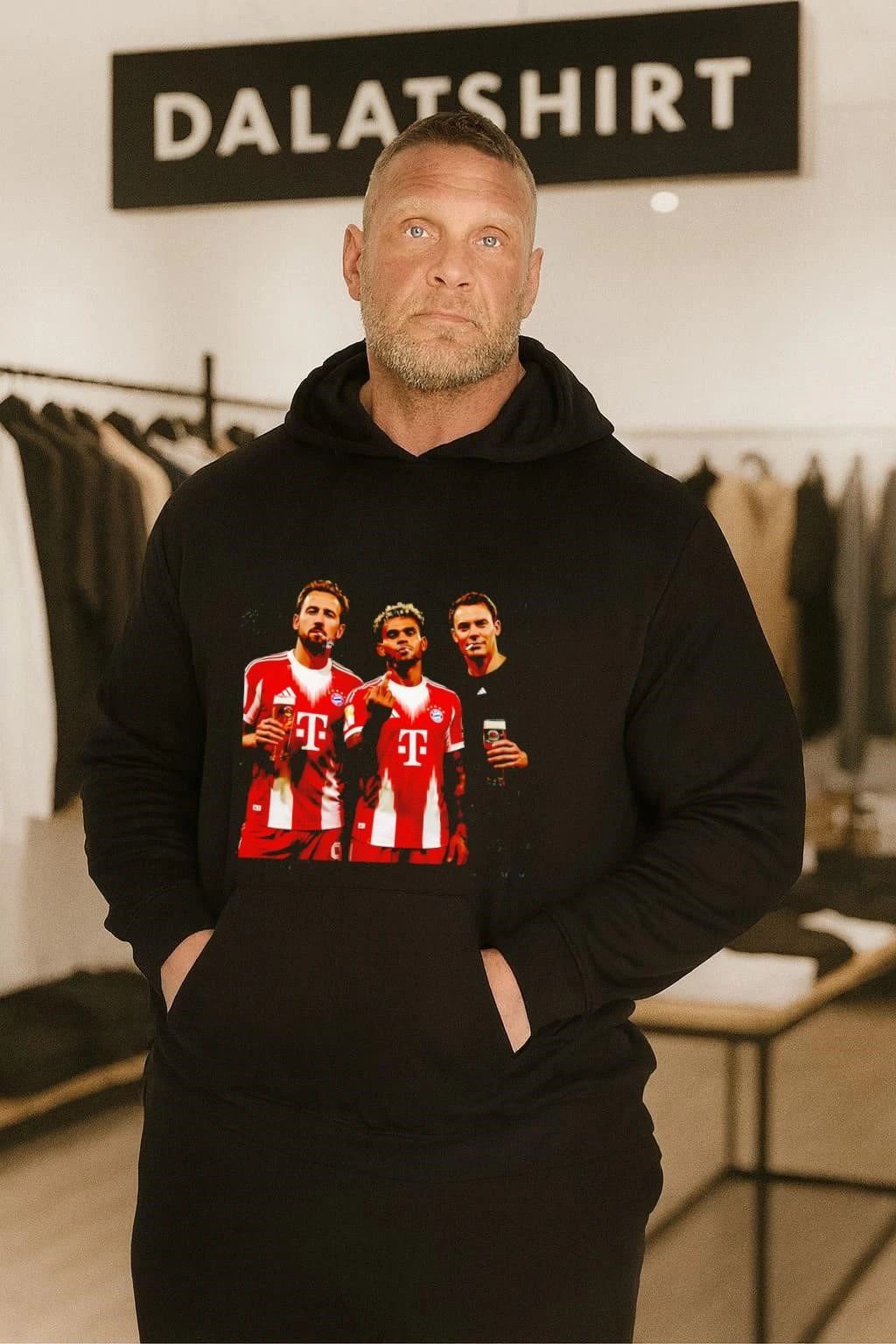 Harry Kane and Manuel Neuer and Luis Díaz shirt