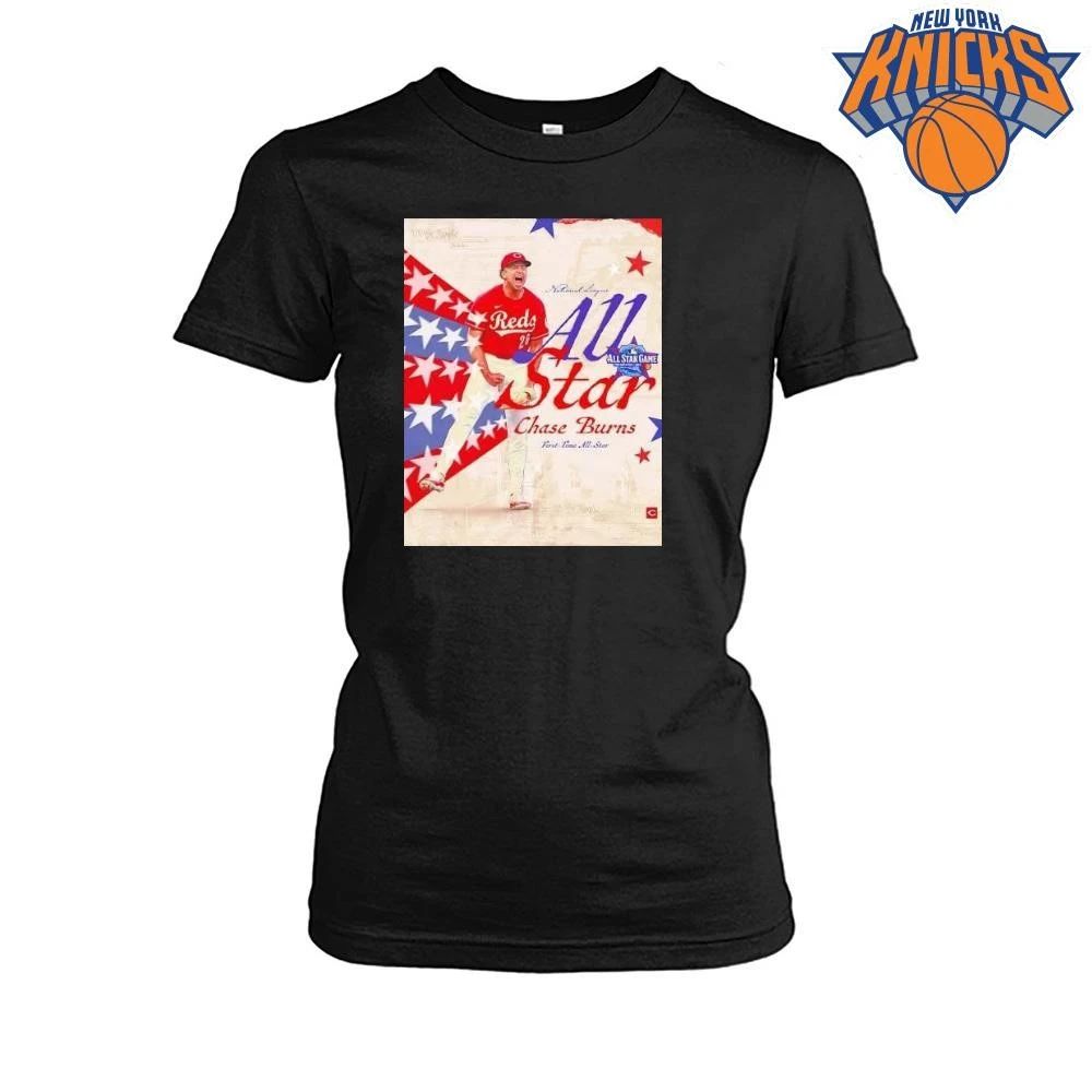 Chase Burns Cincinnati Reds First-Time All-Star 2026 Philadelphia All-Star Game shirt