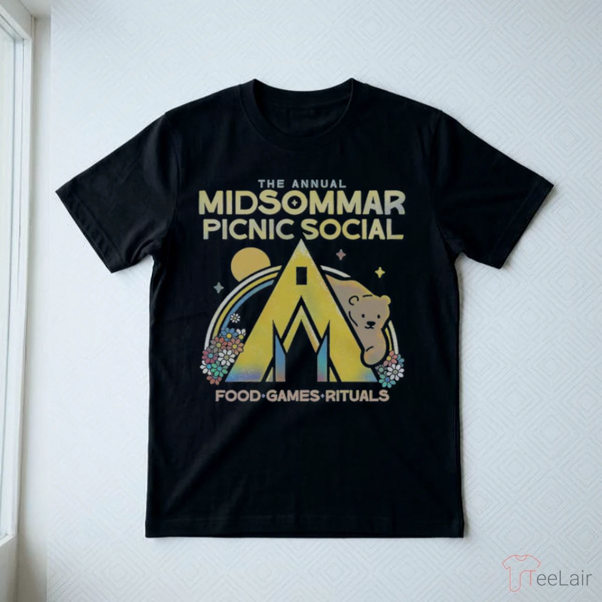 The Annual Midsommar Picnic Social Limited Edition Drop Men’S Relaxed Fit Tee Shirt