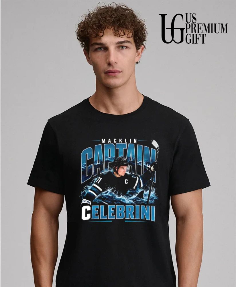 Macklin Celebrini San Jose Sharks NHL Captain 71 hockey graphic shirt