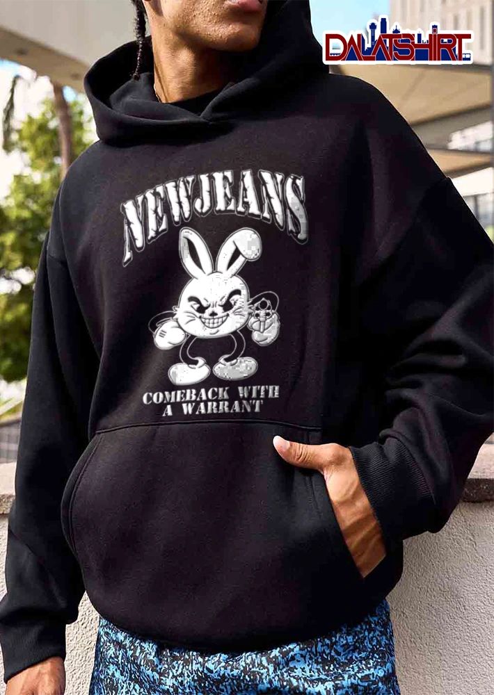 Newjeans Comeback With A Warrant cartoon rabbit shirt